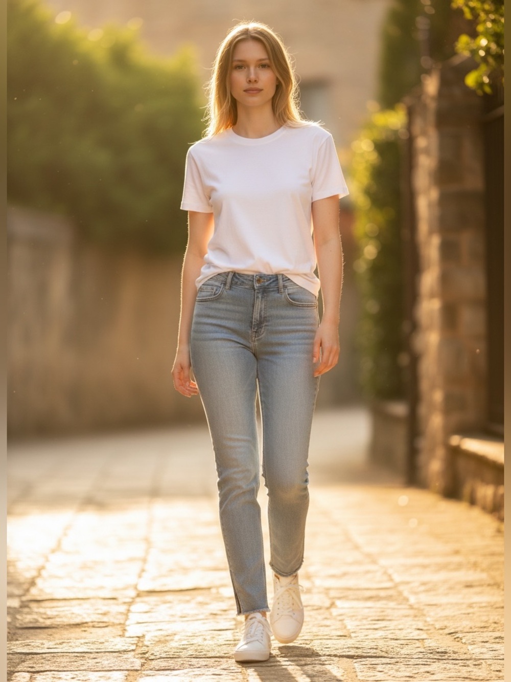 Hidden Jeans Amelia High Rise Straight Jeans NWT Light Wash Raw Hem Side Slit